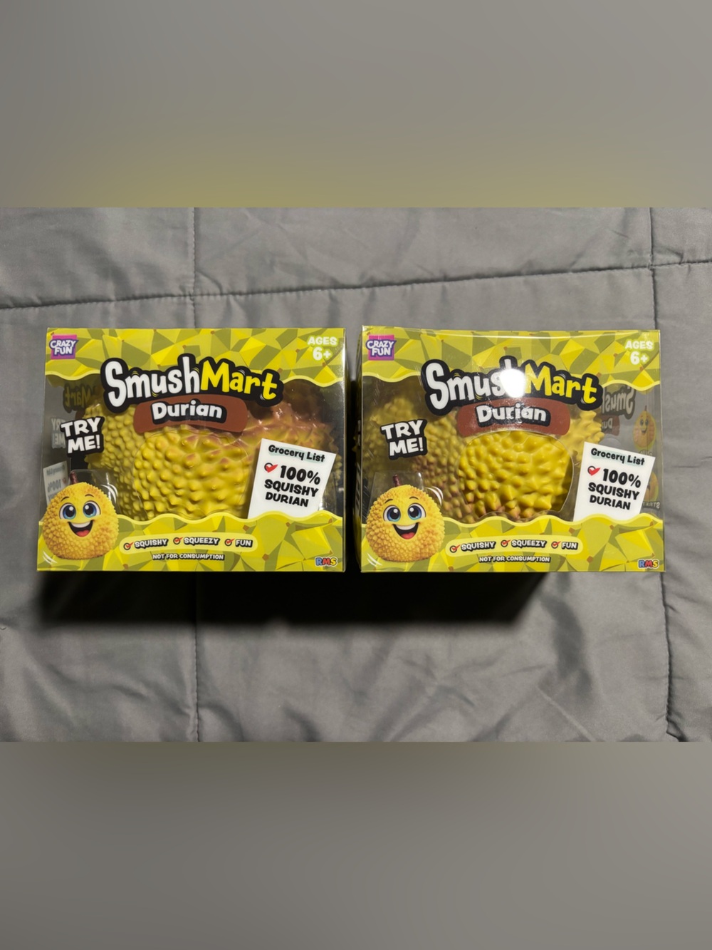 Durian Squishy Toy - Set of 2